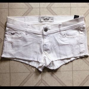 NWT White Hollister Shorts